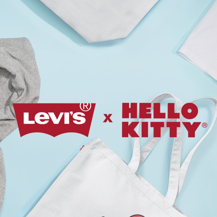 可可爱爱新联名！Levi’s x Hello Kitty！