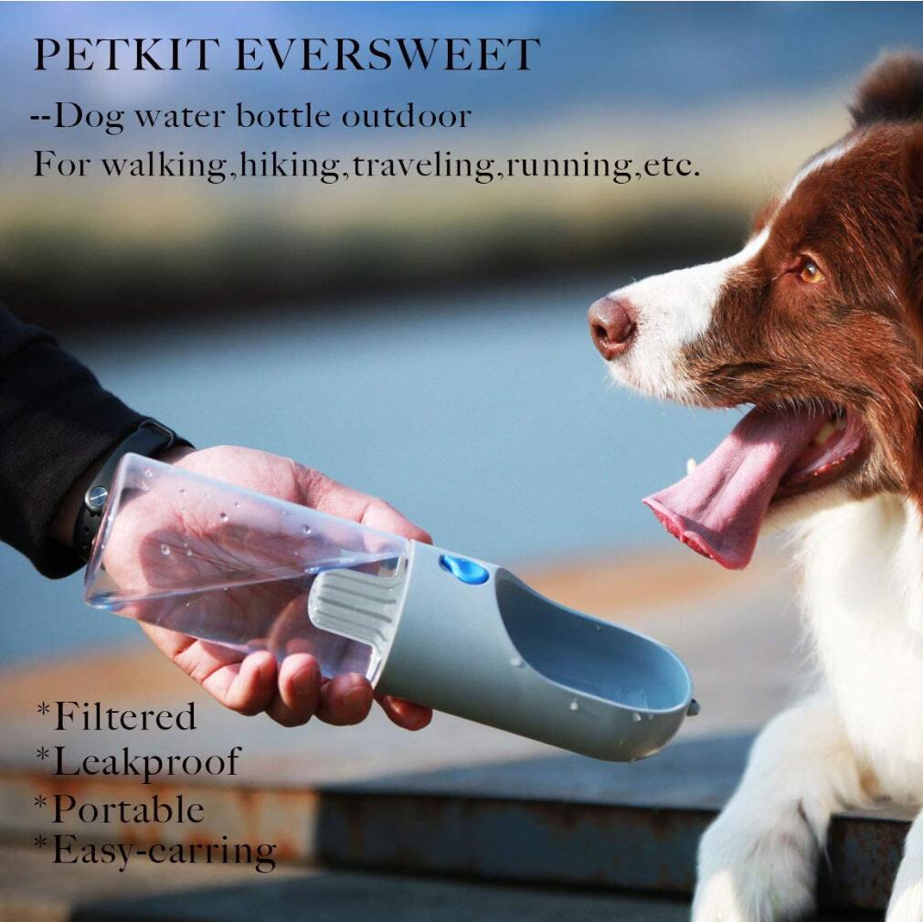 快给你的狗主子也安排上滤水壶！PETKIT便携式狗狗饮水瓶