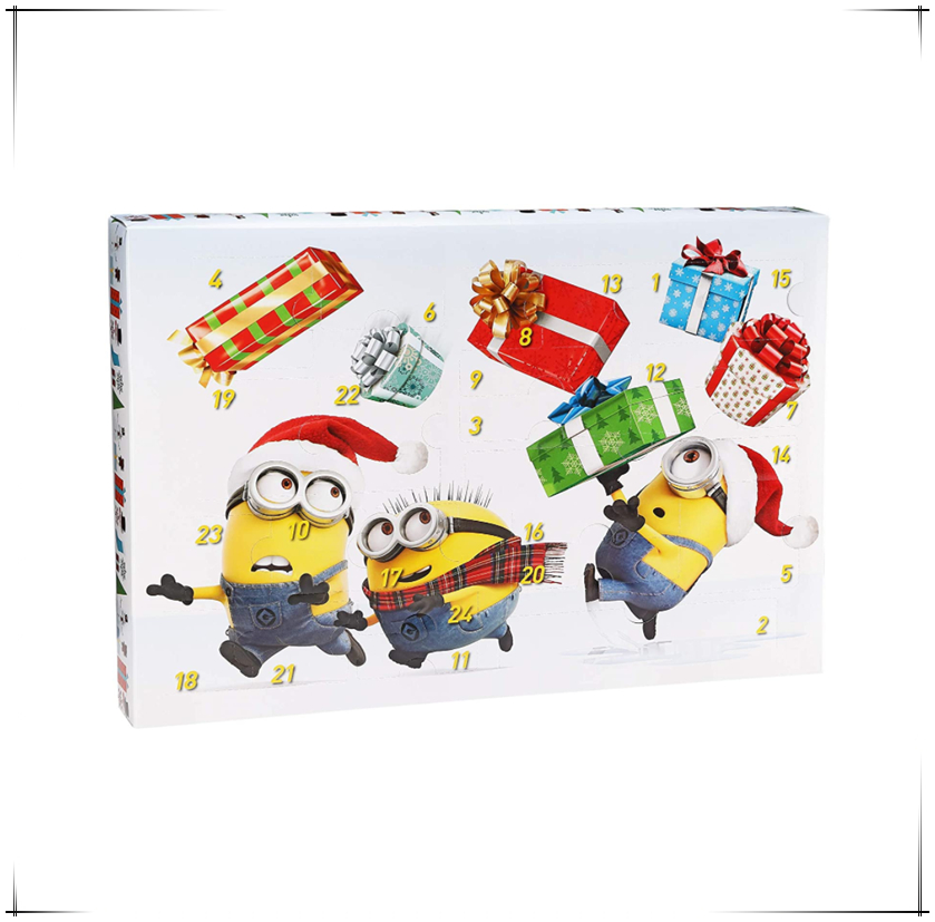 孩子们的圣诞礼物~小黄人文具圣诞礼盒