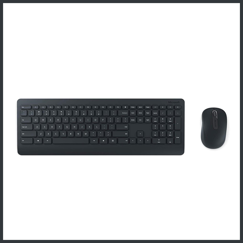 电脑办公，好的键盘和鼠标是必不可少的！Microsoft无线键盘和鼠标