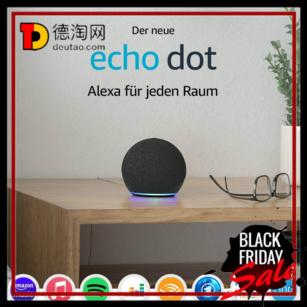 性能再加强！Echo Dot 第四代智能音箱Alexa