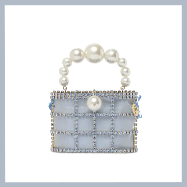 有喜欢珍珠包的小伙伴吗？ROSANTICA珍珠提包 神仙颜值的小众品牌！