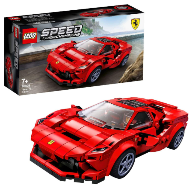 小朋友的最好礼物！Lego乐高法拉利F8 Tributo赛车模型