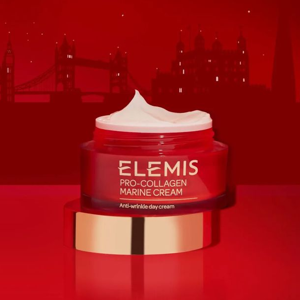 馈赠肌肤的御龄好礼！ELEMIS新年限量版海洋臻萃骨胶原面霜