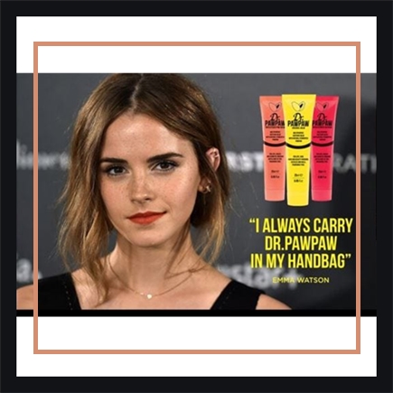 Emma Watson手袋必备品！英国品牌Dr. PAWPAW 木瓜膏