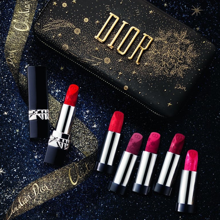 最强限定口红包补货了！Dior 迪奥圣诞限定口红套组