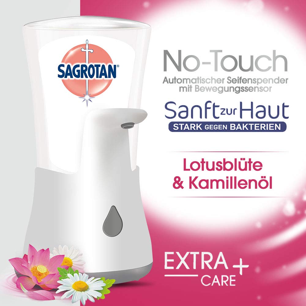 从洗手开始杜绝病菌 Sagrotan No-Touch自动给皂器（含洗手液）