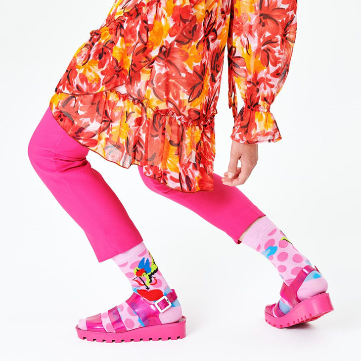 袜子也是爱你的形状♥♥♥Happy Socks情人节限量款发售！