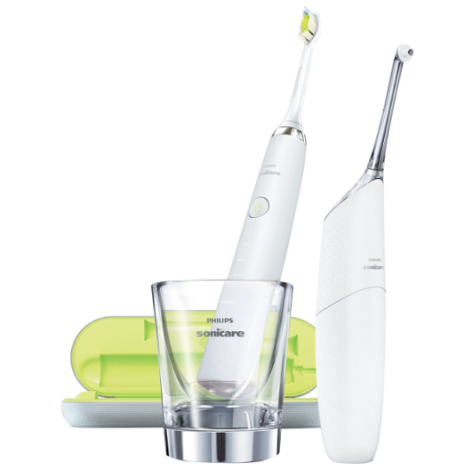 一整套全包！Philips Sonicare牙齿洗护套装 HX8494电动牙刷+水牙线