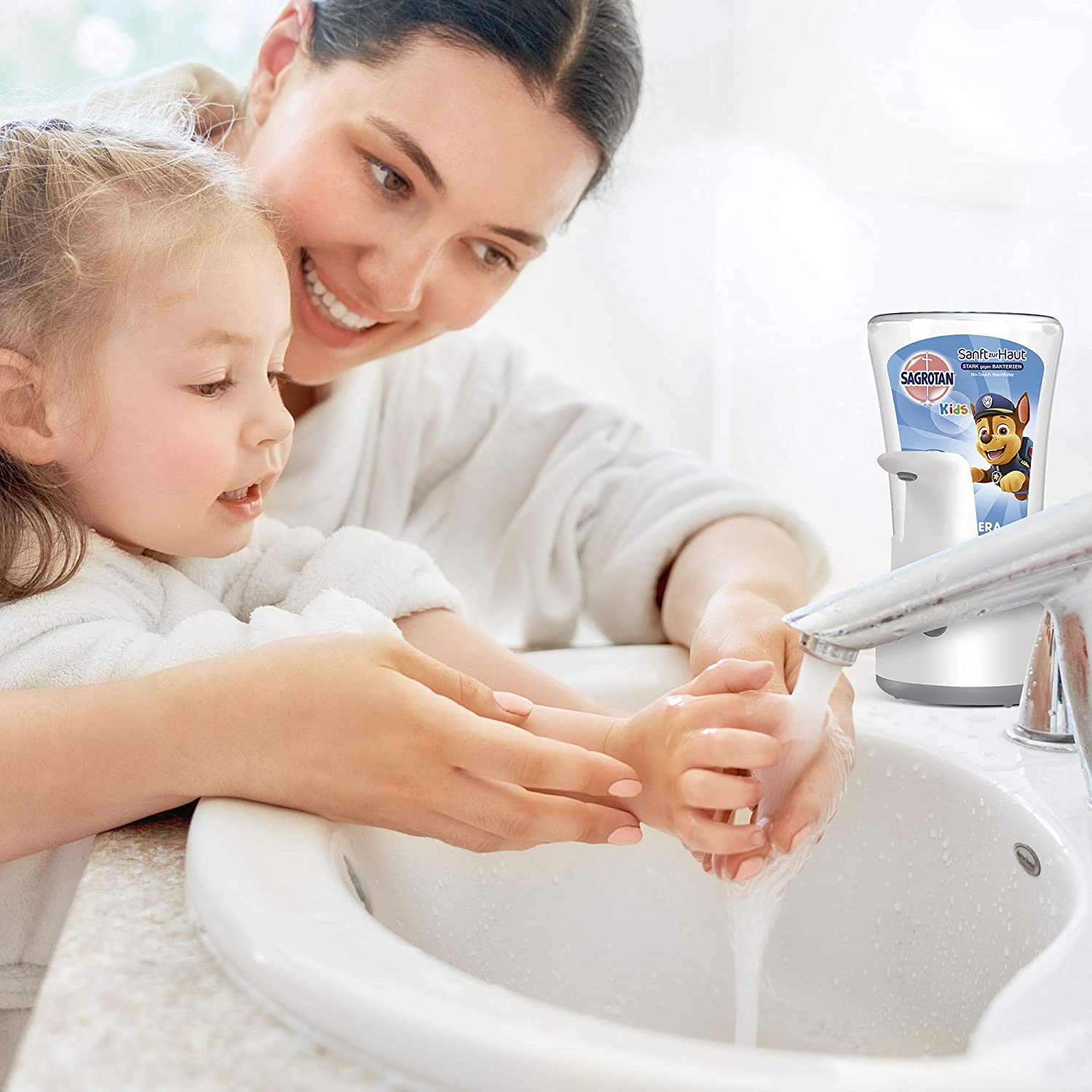 Sagrotan自动洗手液机替换装儿童洗手液五支装