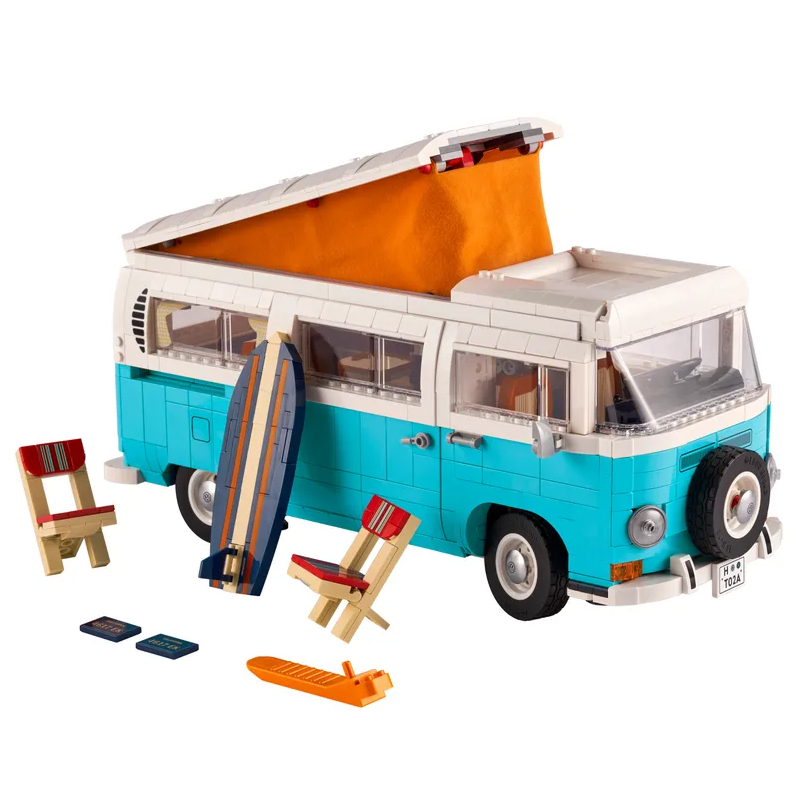 车迷+度假迷的双重享受！LEGO乐高大众房车模型