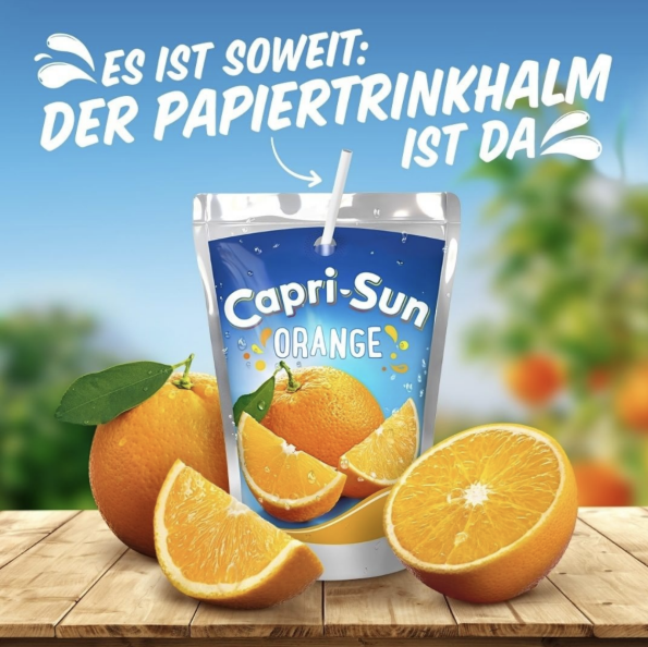 风靡到国内的德国国民级果汁Capri-Sun