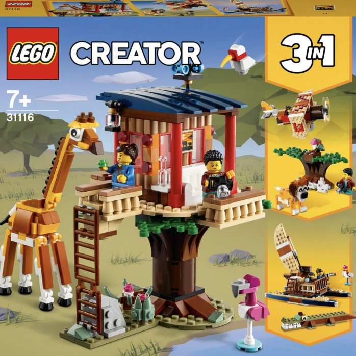 孩子们的想象力栖息地~LEGO积木玩具，拼出独属于自己的树屋！