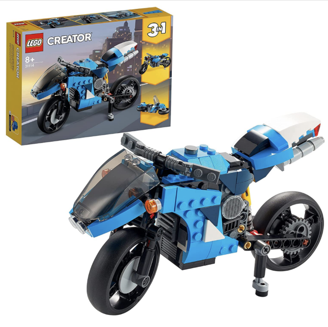 小朋友的最爱！LEGO Creator 3 合 1 越野摩托车积木玩具