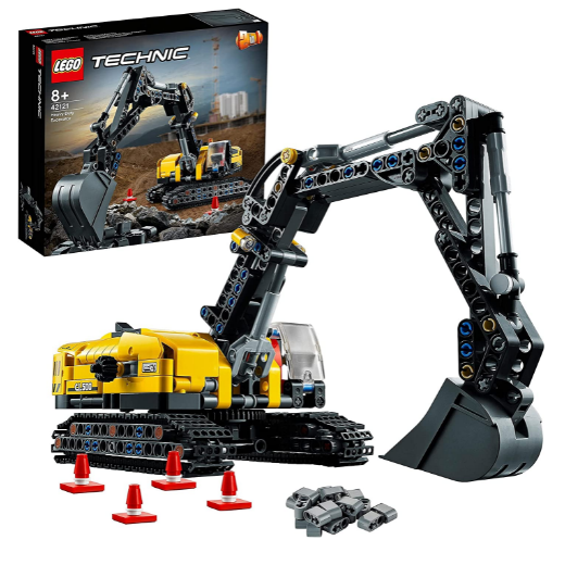 机械传动，够真才有型！ LEGO Technic 42121 重型挖掘机