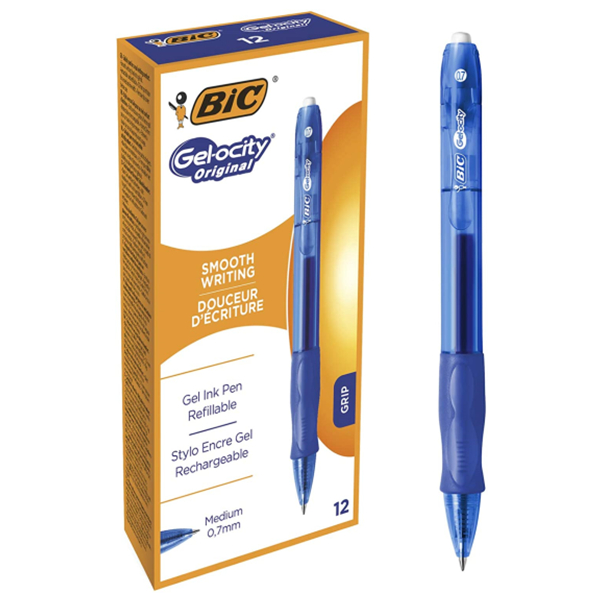 世界上最好用的圆珠笔！BIC原装蓝色圆珠笔