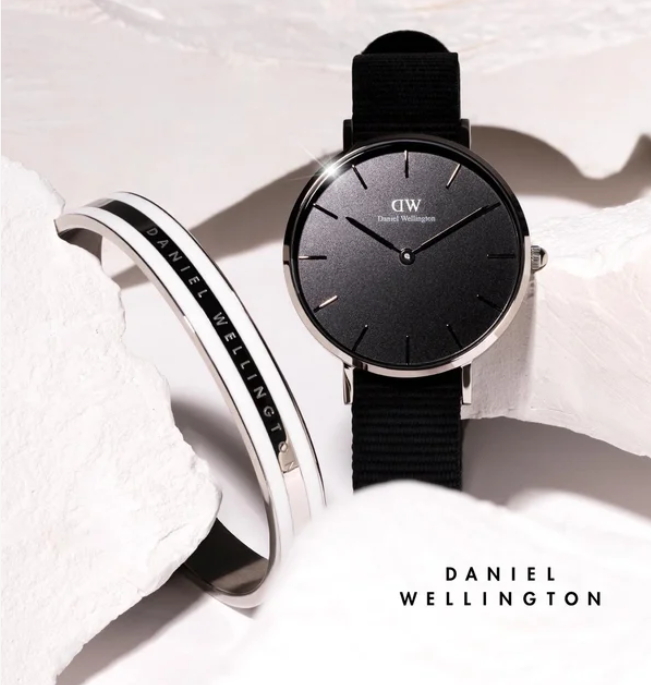 简洁明了精致大气的Daniel Wellington手表