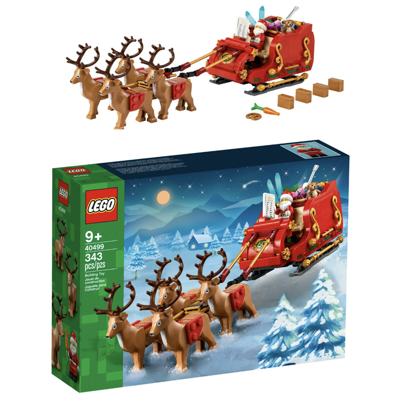 浓郁的圣诞气氛~Lego圣诞老人模型摆件
