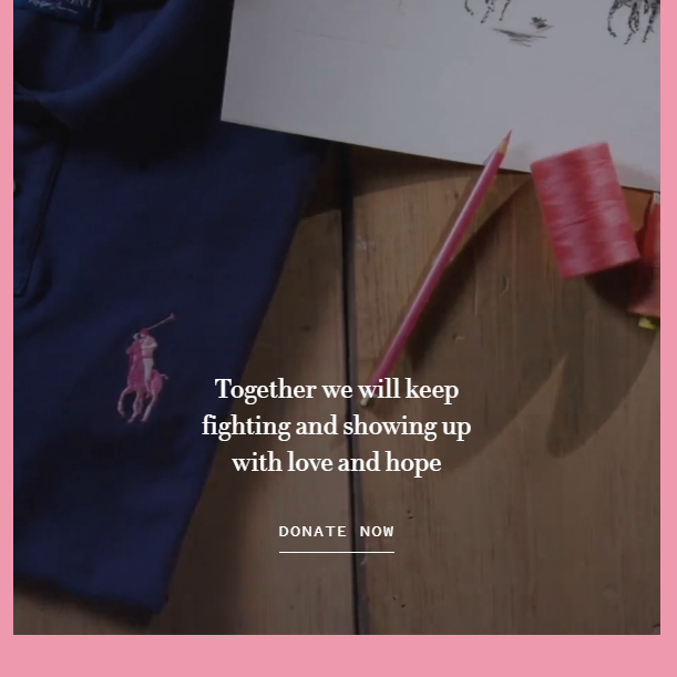 一起穿上最有爱的粉红小马T恤为爱引言！Ralph Lauren官网2021Pink Pony 粉红小马系列！