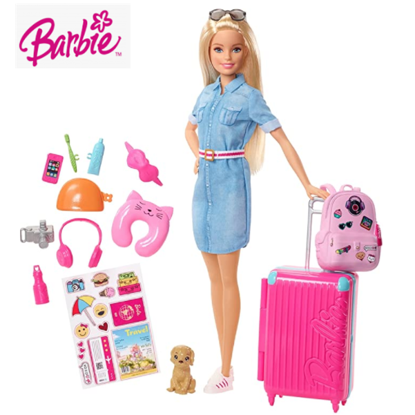 Barbie芭比旅行套装玩具