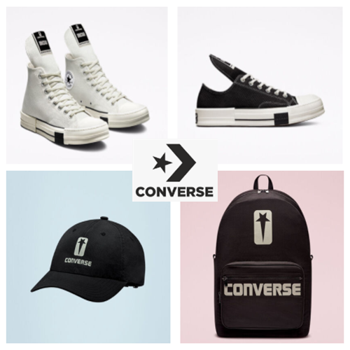 全新Converse x DRKSHDW DRKSTAR匡威联名系列