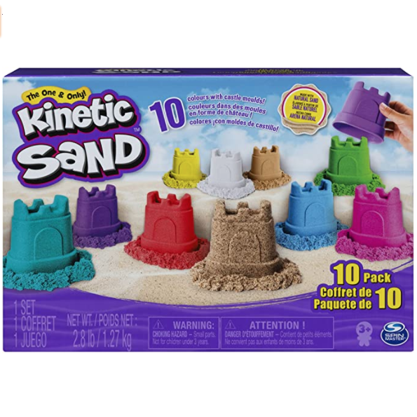 神奇的Kinetic Sand 城堡动力沙玩具
