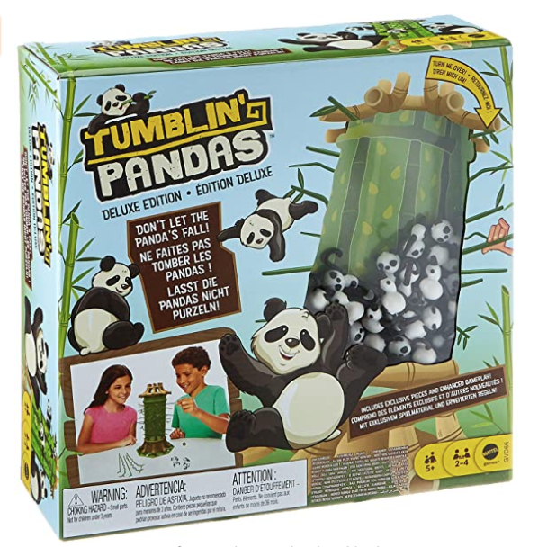 Mattel Games 熊猫主题桌游