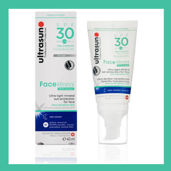 Ultrasun Mineral Face SPF30 Lotion 敏感肌专用面部物理防晒霜