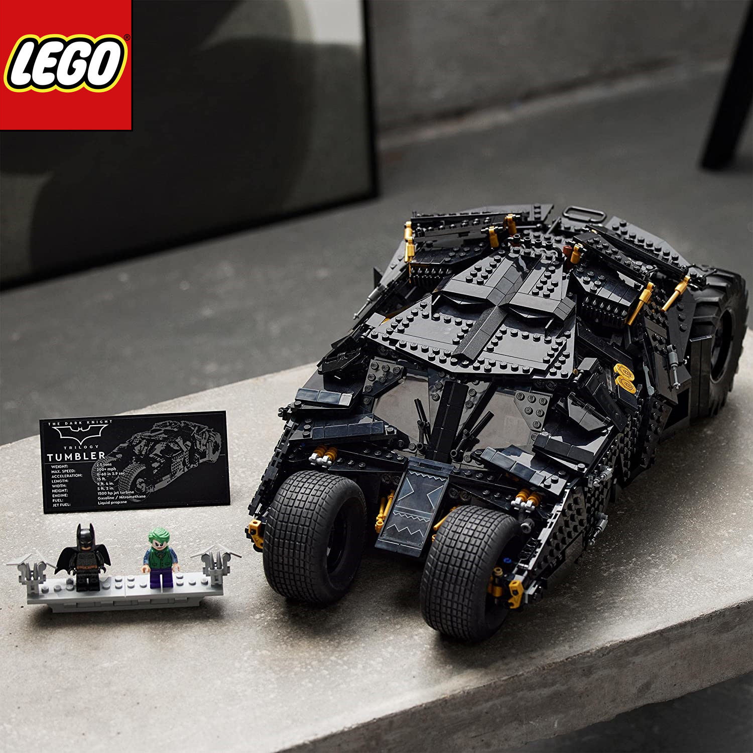 DC迷千万不能错过的经典款！LEGO乐高76240蝙蝠侠蝙蝠战车Tumbler