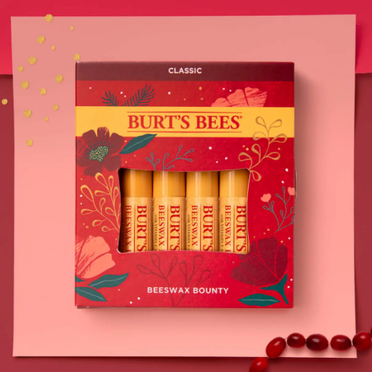 天然蜂蜡呵护！Burt’s Bees 小蜜蜂蜂蜡护唇膏套装