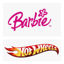 Barbie和Hot Wheels玩具