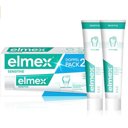 elmex 抗敏止痛牙膏2支装