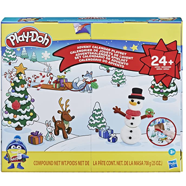 圣诞日历全部再降价！Play-Doh橡皮泥圣诞日历