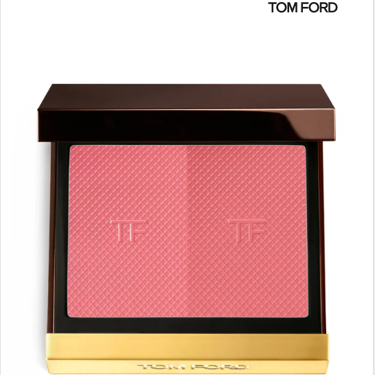 高颜值显白无敌了！Tom Ford新品双色腮红盘#06！草莓牛奶粉配上玫瑰豆沙色！绝绝子!