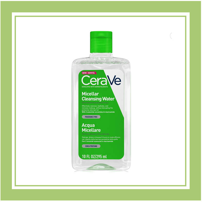 CeraVe新产品上架！ CeraVe烟酰胺&神经酰胺卸妆水 #295ml