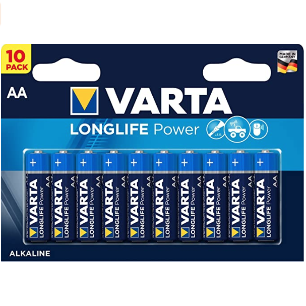 VARTA AA五号电池 10个装