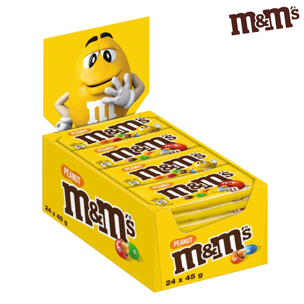 怎么会有人不爱M&M’S？M&M’S花生仁巧克力豆24包