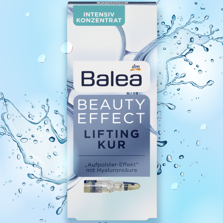 德国平价好物分享|Balea芭乐雅涂抹式玻尿酸补水保湿安瓶精华6盒装