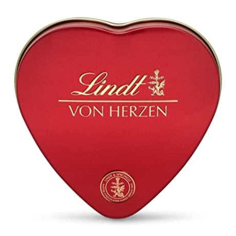 送给心爱之人 Lindt瑞士莲心形巧克力礼盒