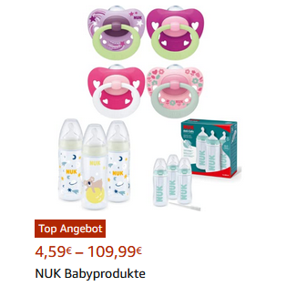 用贴近自然的方式陪伴宝宝成长 NUK奶瓶奶嘴等婴儿用品