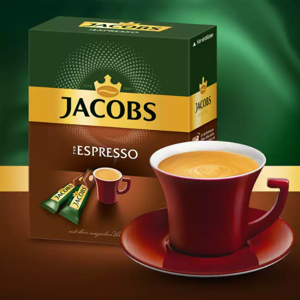 简单的快乐！享受纯正的意大利风味！Jacobs Espresso 速溶咖啡