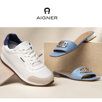 简单精致 浪漫高贵 德国奢牌Aigner鞋履