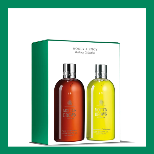 Molton Brown Woody and Spicy 香氛沐浴乳套装
