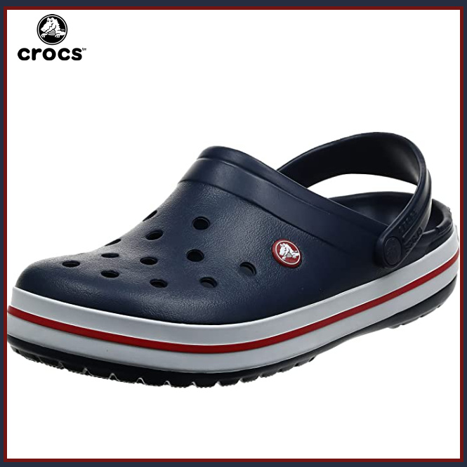 夏日出行好伴侣！Crocs经典藏蓝色洞洞鞋