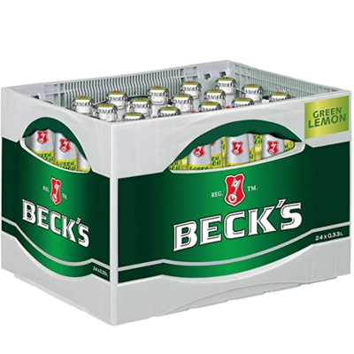 Beck’s Green Lemon 贝克绿柠檬啤酒 24瓶装