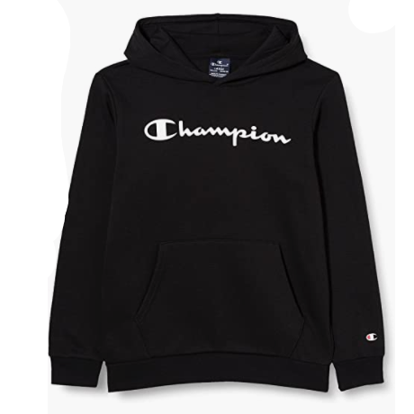 Champion 男童款经典Logo连帽卫衣
