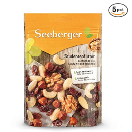 Seeberger 坚果/干果混合零食5包