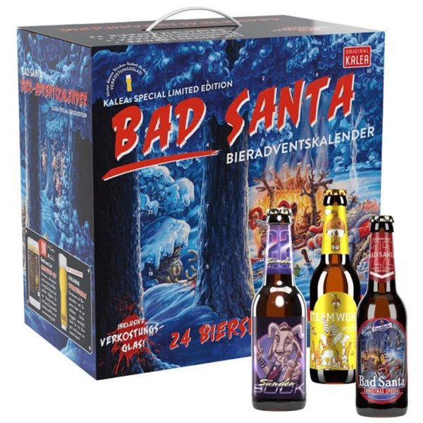 属于酒鬼们的圣诞狂欢！KALEA 精酿啤酒日历Bad Santa版