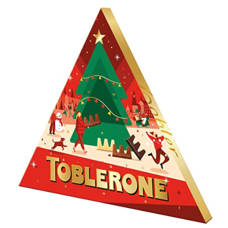 Toblerone 巧克力圣诞降临日历