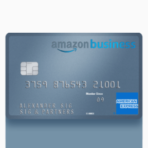 Amazon亚马逊 商务信用卡